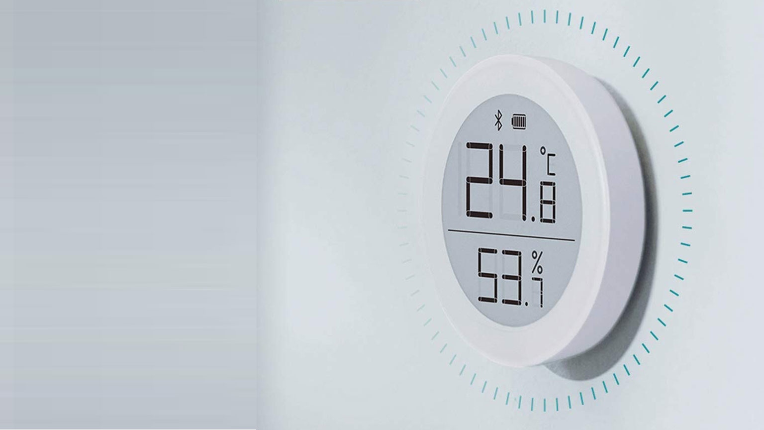 [製品レビュー] Qingping Temp & RH Monitor (HomeKit対応)で室内の温度・湿度をモニターする